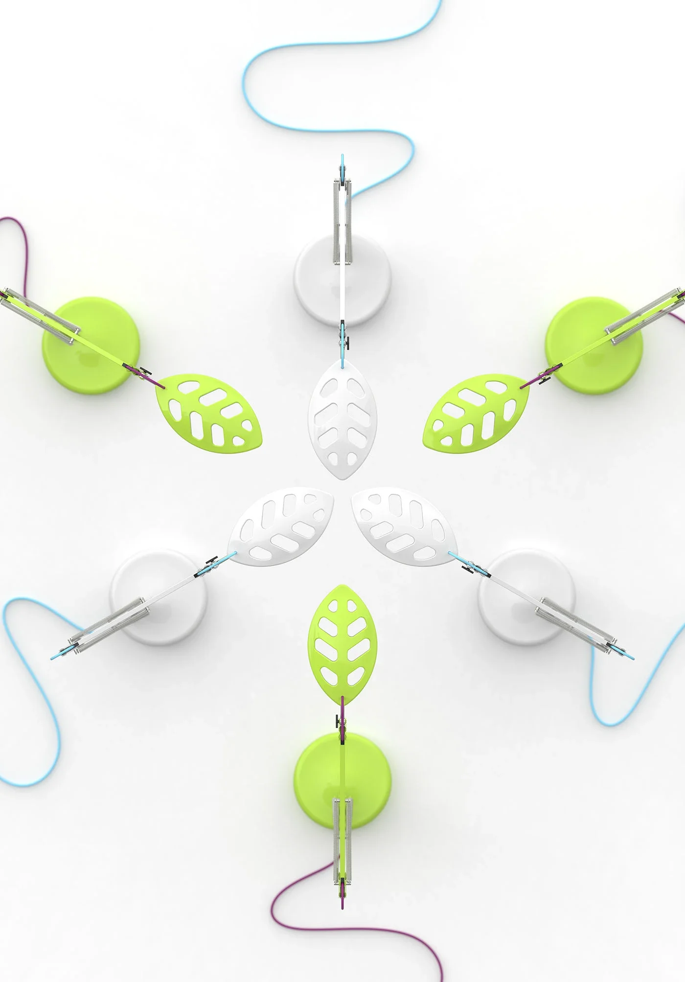 Monstera Leaf — Design industriel · Éclairage, vue 02