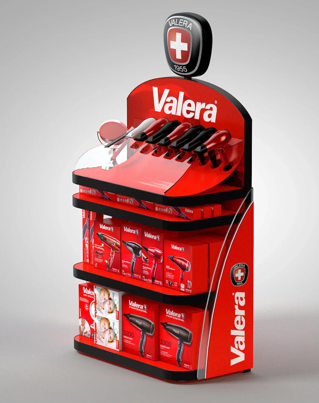 Valera · 零售展示设备 — 零售设计 · 展示系统