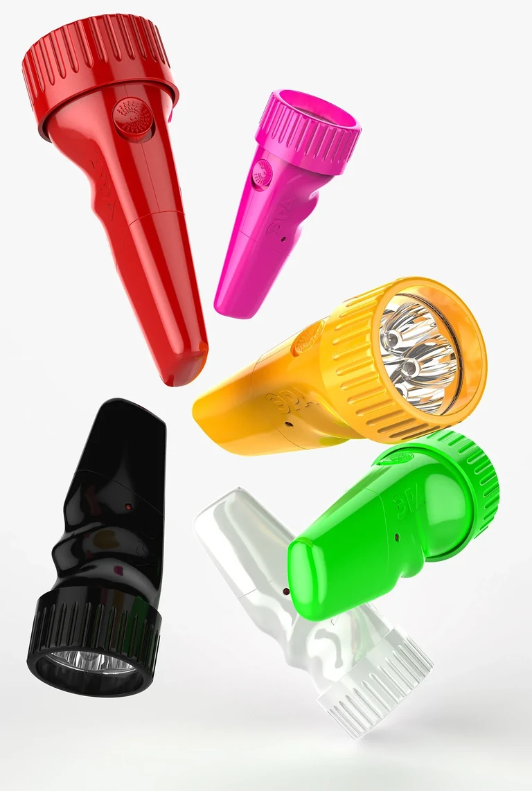 ERA / Taschenlampen — Taschenlampe · Farbvarianten des Gehäuses