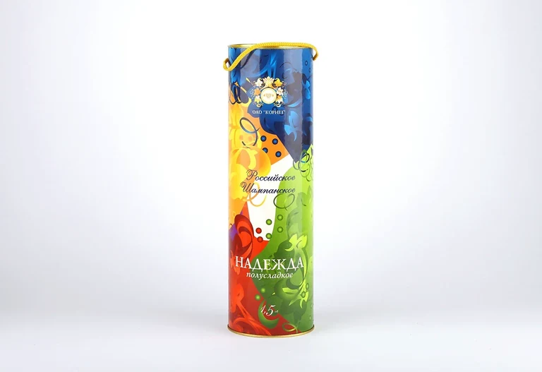 Kornet — Zylindrische Geschenkdosen · Farbvarianten des Gehäuses · Vorderansicht
