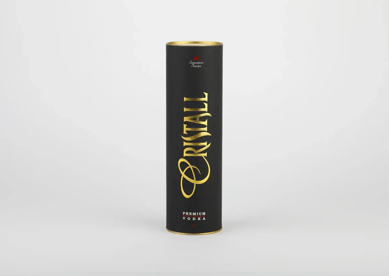 Cristall — Zylindrische Geschenkdosen · Vorderansicht