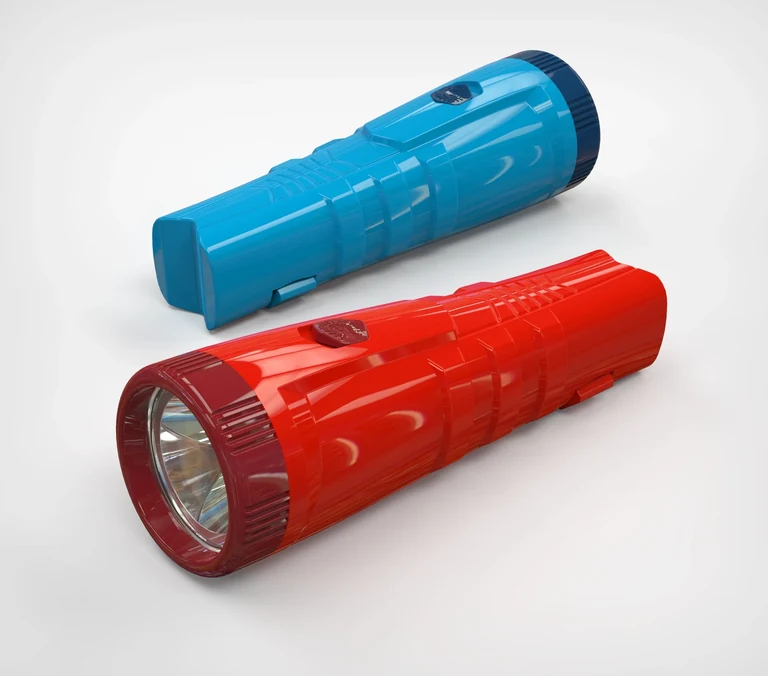 ERA / Taschenlampen — Taschenlampe · Rote Farbvariante · Blaue Farbvariante · Schwarze Farbvariante